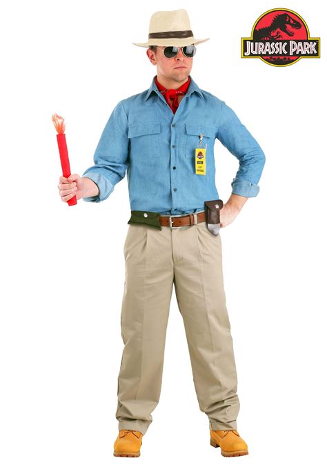 Exclusive Jurassic Park Dr Grant Costume For Men