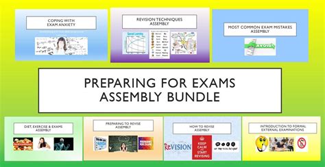 Preparing For Exams Assembly Bundle Teaching Resources