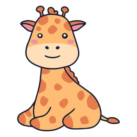 Design Png E Svg De Beb Girafa Fofo Para Camisetas