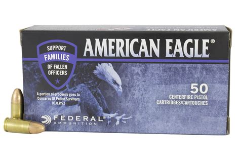 Federal 40 Sandw 180 Gr Fmj American Eagle Cops 50box Hmdefenses Firearms For Sale And