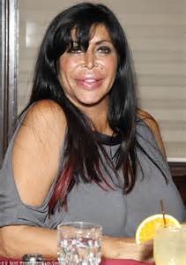 Mob Wives Big Ang Lives Up To Her Name As She Flaunts Her Large Chest And Huge Mouth At Fan