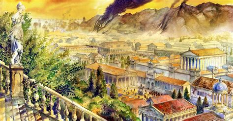 Roman City Being Conquered Illustration World History Encyclopedia