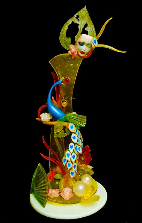 Mardi Gras Sugar Showpiece By Jean Vendeville Grace Gables Former