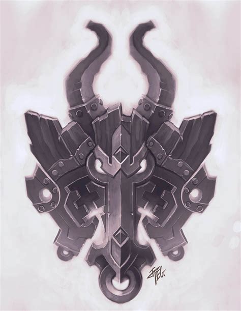 Utgarde Shield From World Of Warcraft Wrath Of The Lich King Fantasy