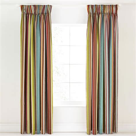 Multi Coloured Striped Curtains Blue And White Curtains Bedroom