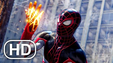 Spider Man Miles Morales Gets New Super Powers Scene Hd