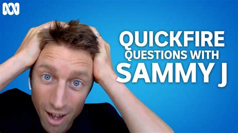 Sammy J Kicks Off Quickfire Questions For 2022 Quickfire Questions Youtube