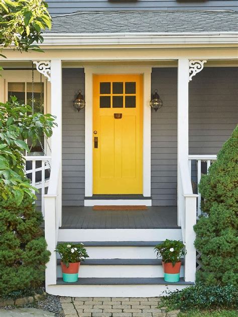 Front Door Paint Colors For Yellow House Pilar Kohn