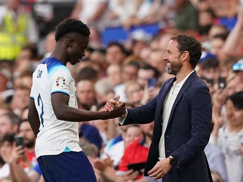 ‘exceptional Bukayo Saka Lauded By Gareth Southgate After England Romp