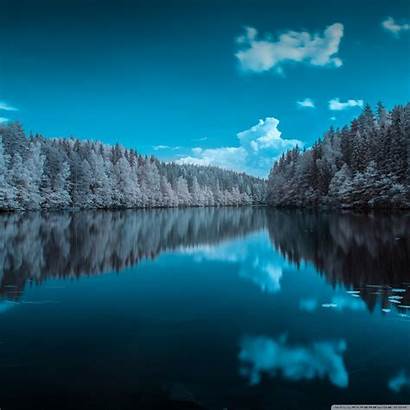 Lake Ipad 4k Finland Wallpapers Forest Desktop