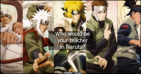 Who Would Be Your Teacher In Naruto Anime Thebiem Quiz Interesting