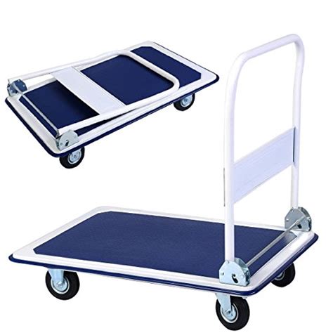 Folding Platform Cart From Shoulder Dolly Push Moving Dolly Or Hand