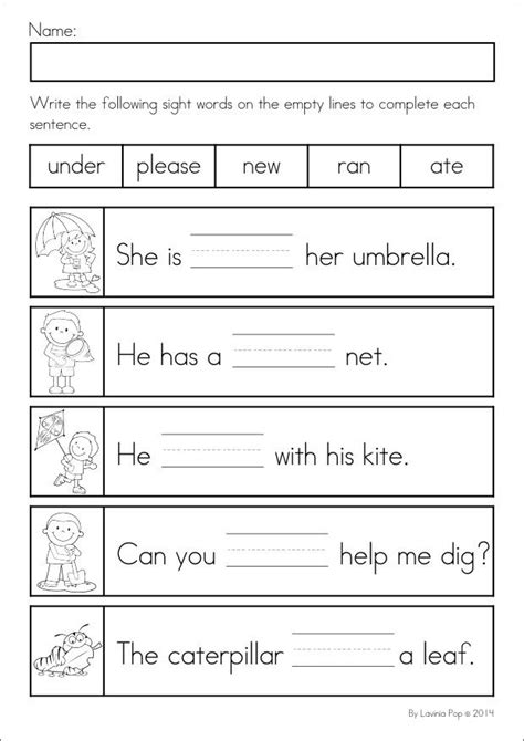 spring kindergarten math and literacy worksheets activities distance