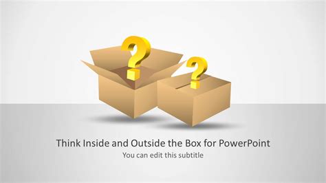 Think Inside And Outside The Box Template For Powerpoint Slidemodel