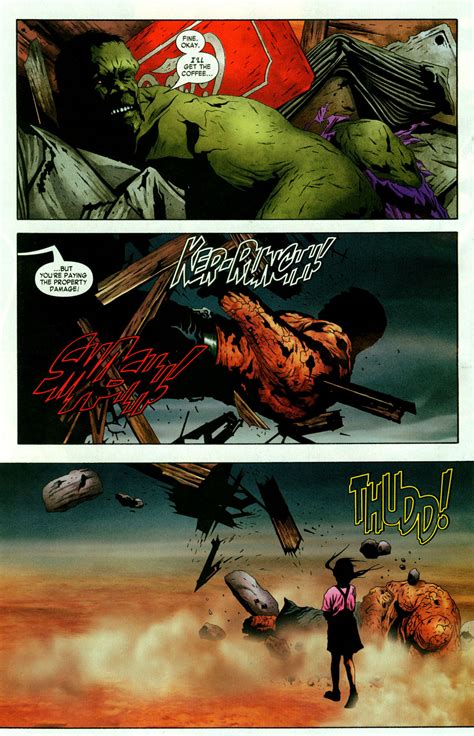 Hulk Thing Hard Knocks Issue 1 Viewcomic Reading Comics Online For