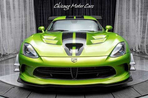 Used 2017 Dodge Viper Acr Extreme Aero Snakeskin Edition Pkg Only 86