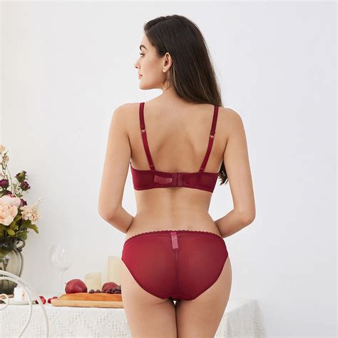 see through mesh sheer bra and panty ultra thin sexy white unlined bra set ebay