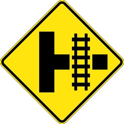 Train Crossing T Junction Road Signs Uss
