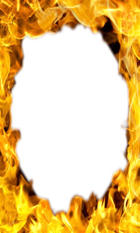 Fire Border Png Png Image Collection