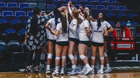 Portland Volleyball Matches This Week Canceled University Of Portland