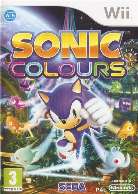 Sonic Colors 2010 Wii Box Cover Art Mobygames