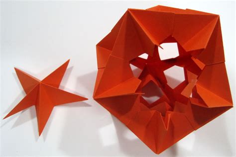 Polymath At Large Constructing A Folded Paper Skeletal Icosahedron