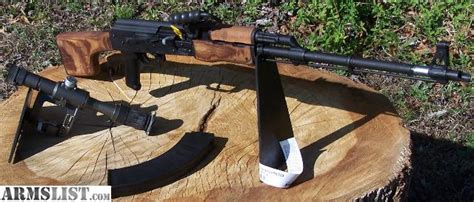 Armslist For Sale Rpk Ak47 Sniper Rifle With Rare Lps 4x6 Scope