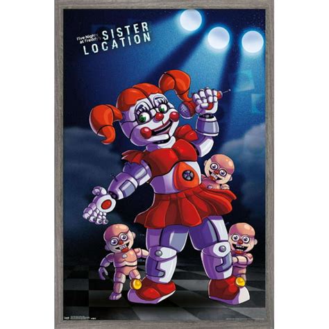 Five Nights At Freddys Sister Location Baby Poster