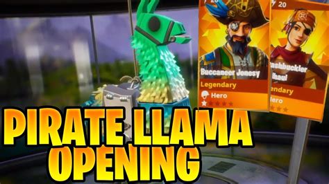 Pirate Llama Opening New Insane Herostraps And Schematicsfortnite