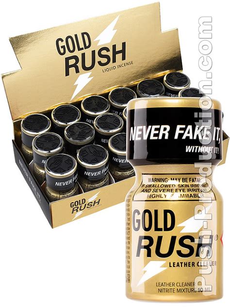 Pack De 18 Poppers Gold Rush Poppers Shop Fr