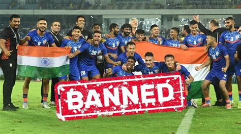 fifa officially bans all football activities in india