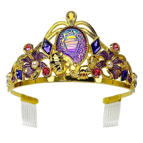 disney store tangled princess rapunzel costume crown tiara costume dress up