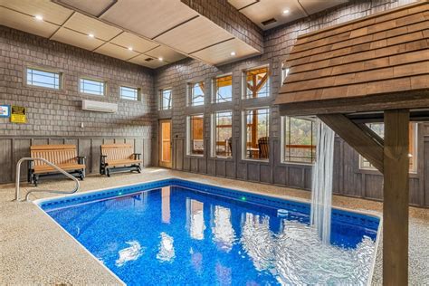 5 Cabins W Indoor Pools In Great Smoky Mountains Tn