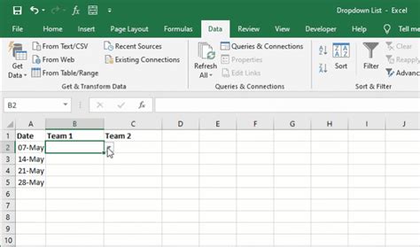 How To Create A Drop Down List In Excel Goskills