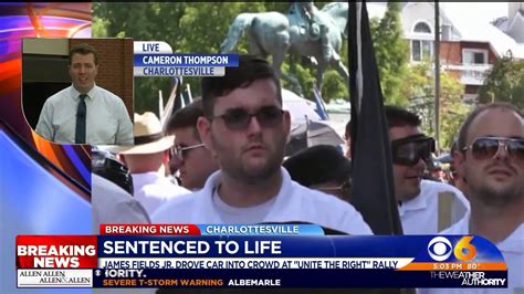 Driver Who Killed Heather Heyer At Charlottesville Counterprotest Sentenced To Life In Prison