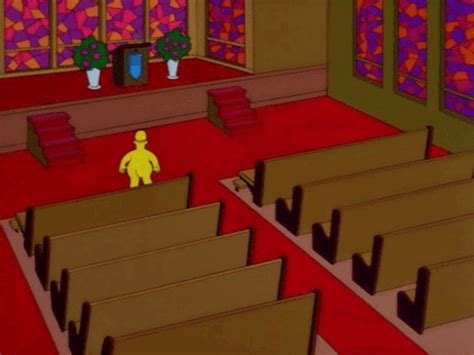 Treehouse Of Horror Viii Homer Dances Naked In Church Simpsons Pinterest Futurama Hot Sex Picture