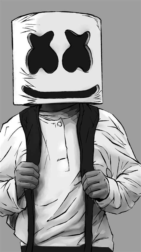 Mix & match this shirt with other items to create an avatar that is unique to you! #freetoedit#wallpaper #background #marshmello #dj #mellogang #melloforever #remixit | Seni jalanan