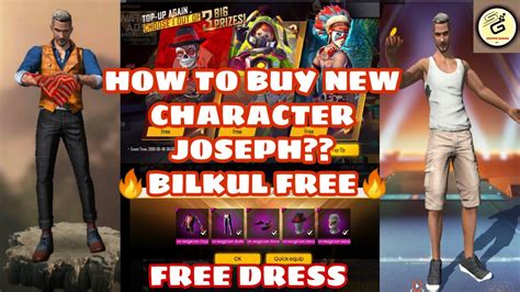 Here the user, along with other real gamers, will land on a desert island from the sky on parachutes and try to stay alive. FREE FIRE NEW CHARACTER JOSEPH FULL REVIEW 🔥 - YouTube