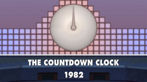 The Countdown Clock 1982 Youtube