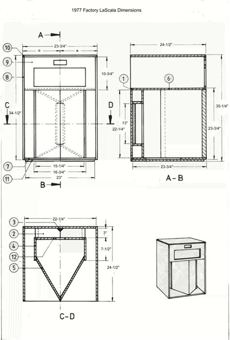 These horns, with the rear of the driver loaded by a bass horn, help a full range driver produce more bass with less work. Speaker Plans - Technical/Modifications - The Klipsch ...