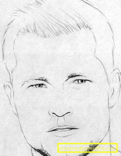 Crtanje Muškog Lica