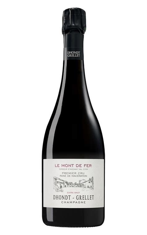 Champagne Dhondt Grellet Le Mont De Fer 1er Cru Rosé De Macération Extra Brut 2015 東格列香檳 蒙德費 一級園