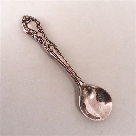 Vintage Sterling Silver Spoon Pin Brooch Spoon Pin For