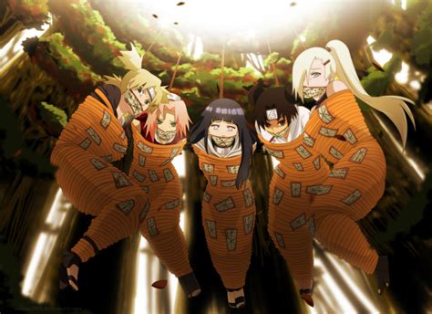 Commission Naruto Girls By Annria2002 On Deviantart