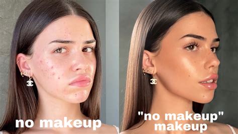 How To Do Your Makeup So It Looks Like Youre Wearing None Youtube