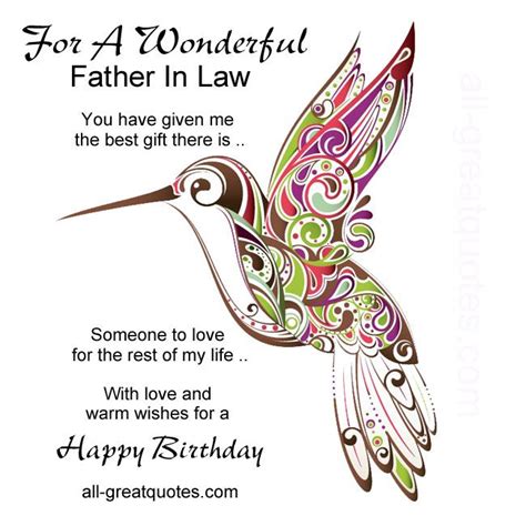 If you buy from a link, we may earn a commission. Free Father-in-law Birthday Cards to Share on Facebook ...