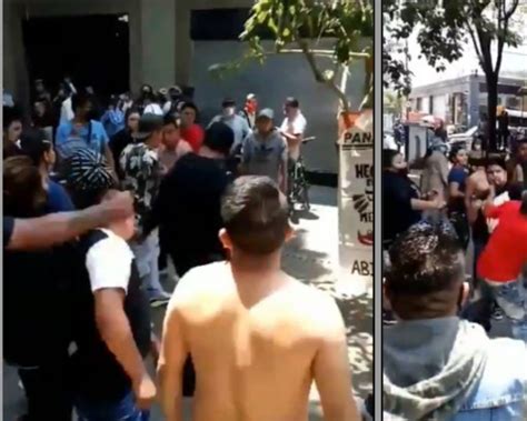 Captan pelea campal en calles del centro histórico de la CDMX