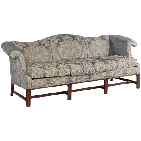 Striped Chippendale Sofa At 1stdibs