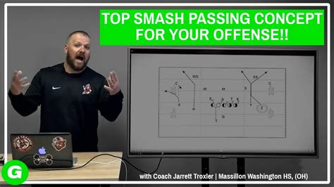 Number One Effective Pass Play Out Of Smash Concept Glazier Clinics YouTube