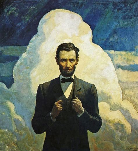 Abraham Lincoln By Nc Wyeth1940 Nc Wyeth Wyeth Painting